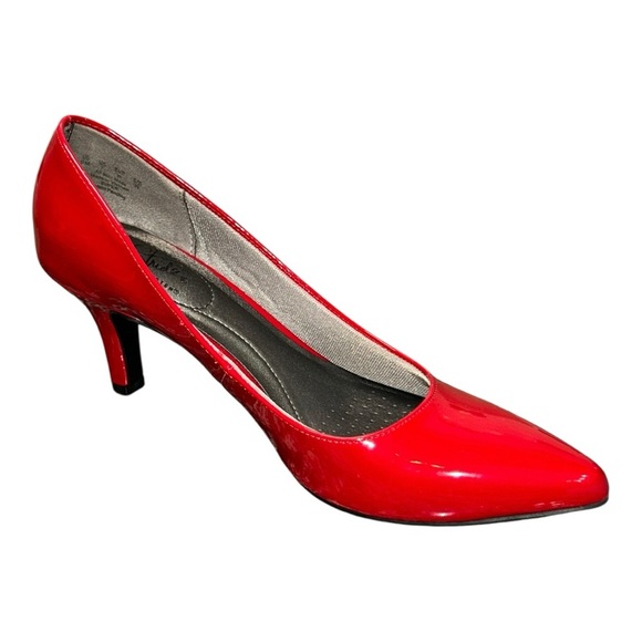 LifeStride Super Classic Red Elegant Women's Pumps size 9M flexibility foam - Picture 1 of 15